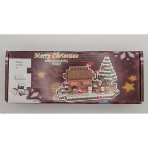 Christmas Magnetic Block  Build your own 3D Fun Deluxe Set  86 Pcs - Ages 3+ NIB